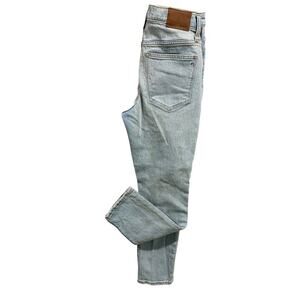 Size 24 Madewell Distressed High-Rise Slim Crop Boy Jean